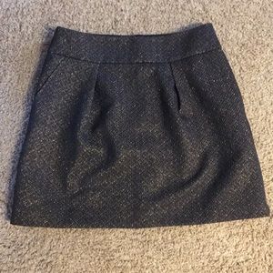 Sparkly mini skirt